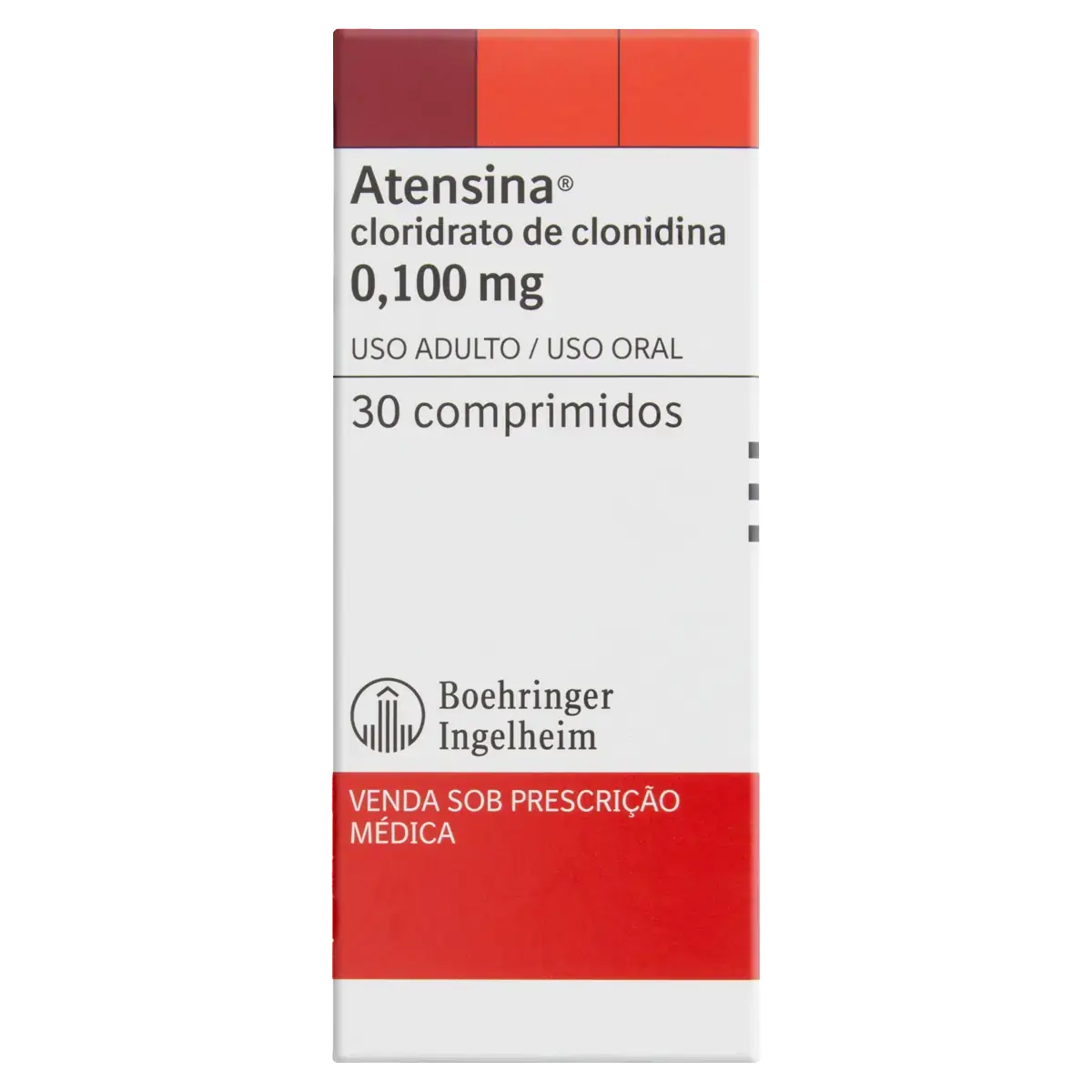 Atensina 0,100mg Boehringer Ingelheim Caixa 30 Comprimidos
