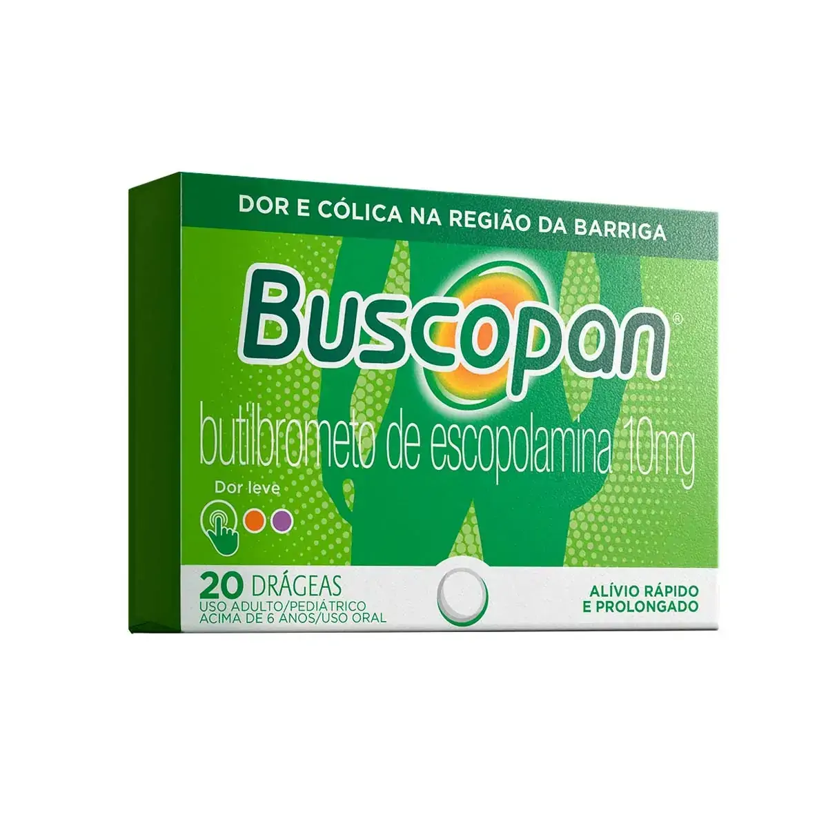 Buscopan Composto 10 Mg 250 Mg 20 Comprimidos Boehringer