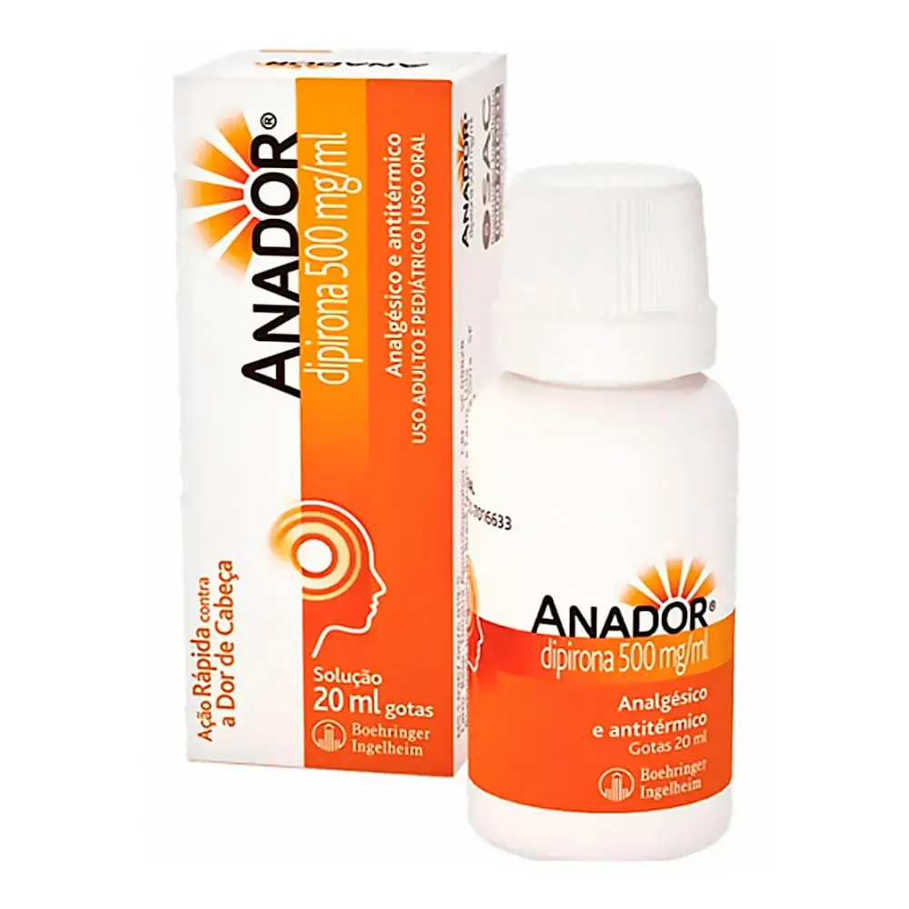 ANADOR 500mg sol oral fr 10ml