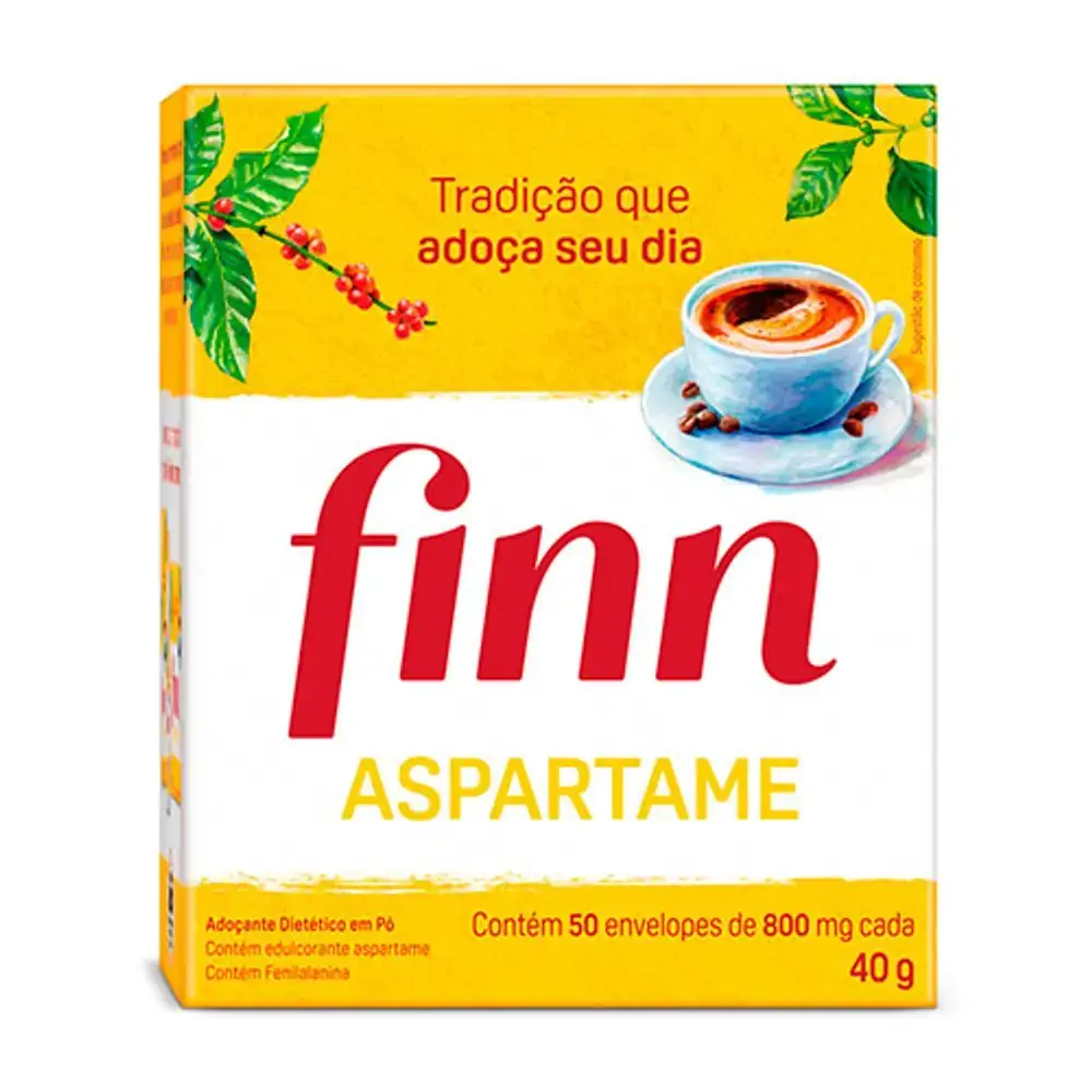 Adocante Finn Aspartame 50unidade