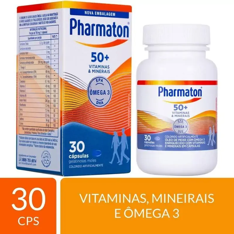 Pharmaton 50 30 Caps