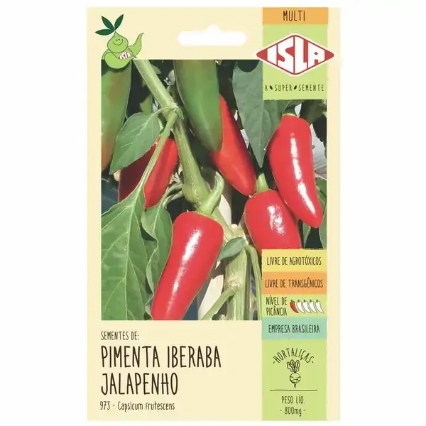 Pimenta Iberaba Jalapenho 1001 Retalhos