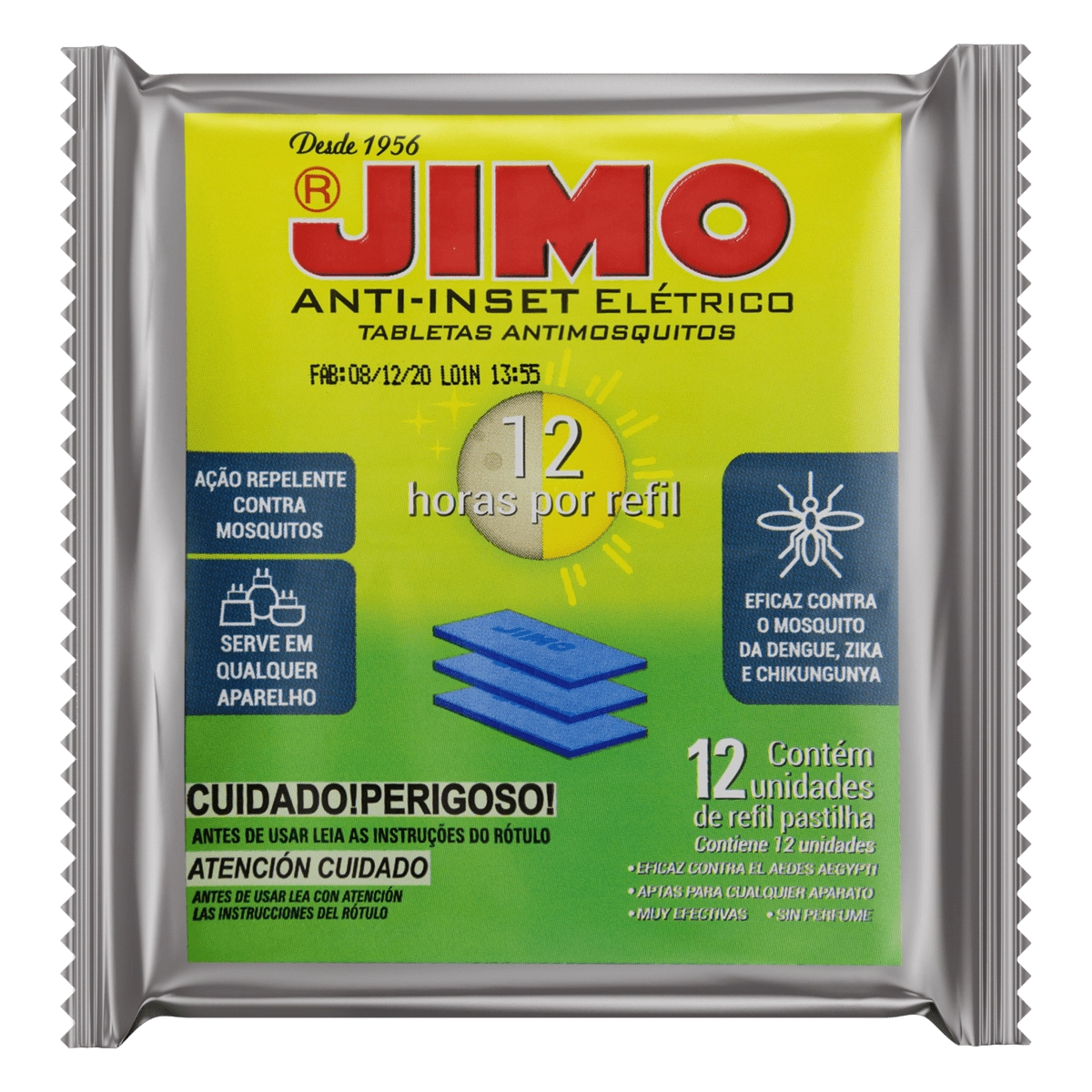 Refil Jimo Anti Inseticida C/12