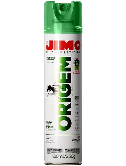 Inseticida Aerossol Jimo Multi Inseticida Origem 400ml