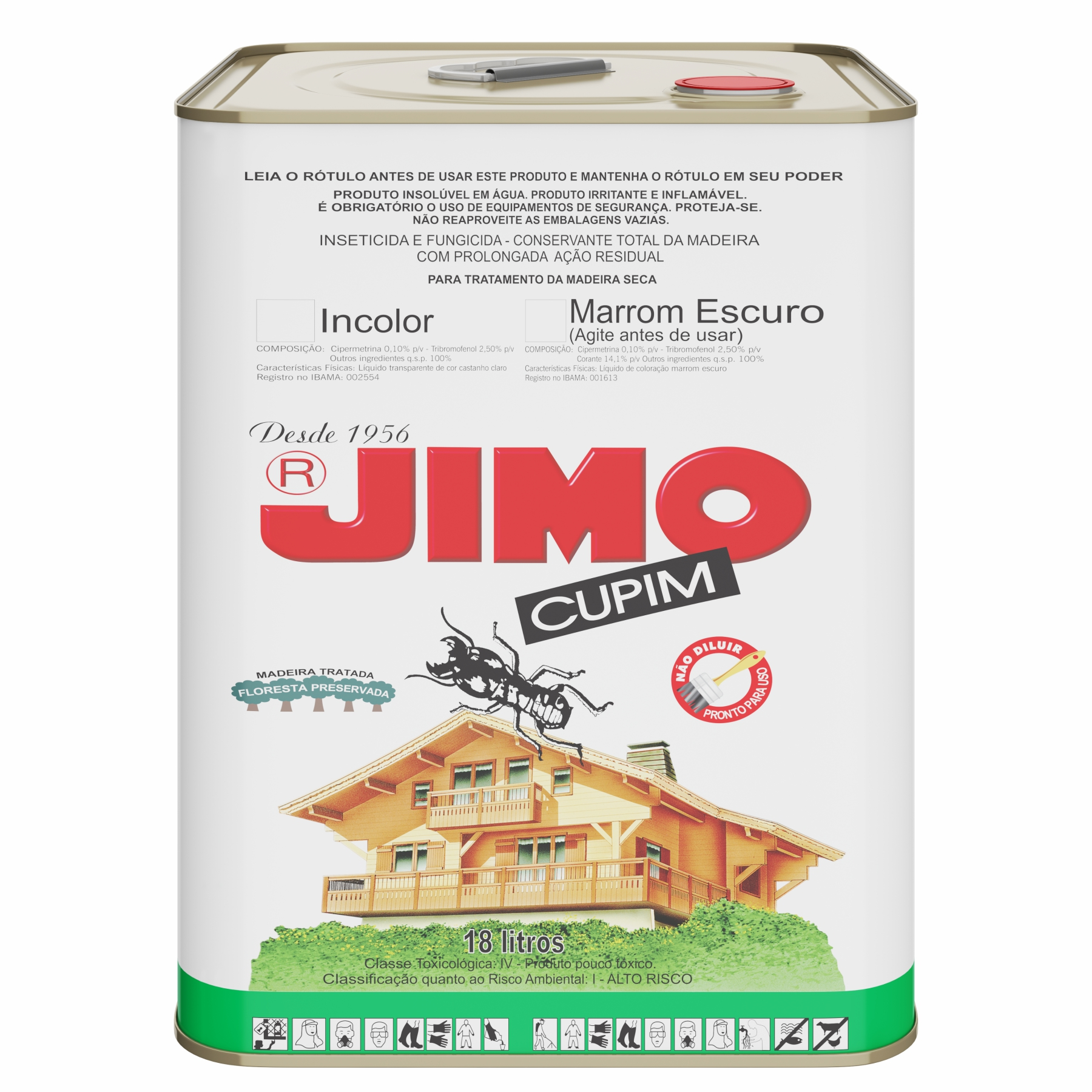 Jimo Cupim Incolorlata 18L