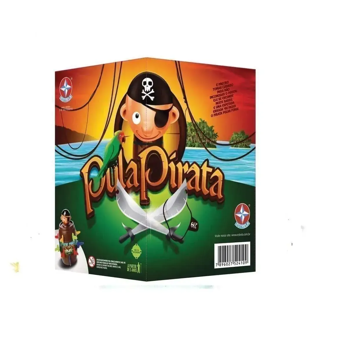 Jogo Pula Pirata com Realidade Aumentada - Estrela