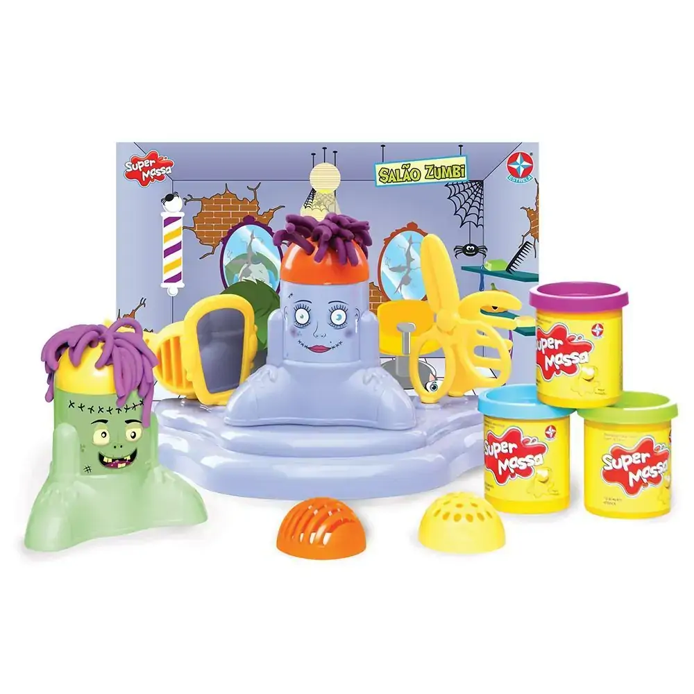 Brinquedo.estrela Super Massa Salao Zumbi