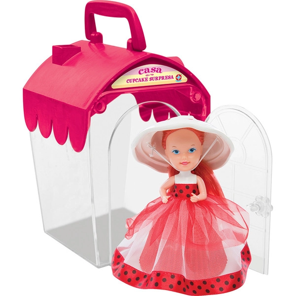 Estrela Casa Cupcake Surpresa Morango