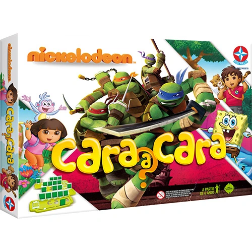 Jogo Cara A Cara Nickelodeon Estrela
