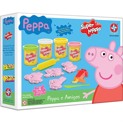 Super Massa Peppa E Amigos Estrela