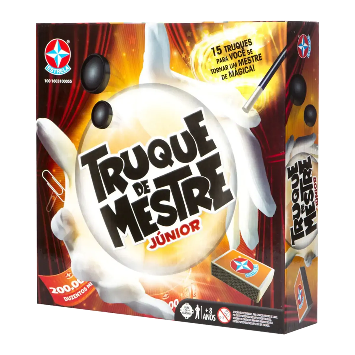Conjunto de Mágicas - Truque de Mestre Junior - Estrela