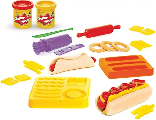Massa De Modelar Estrela Super Massa Hot Dog Ref.400146 Un
