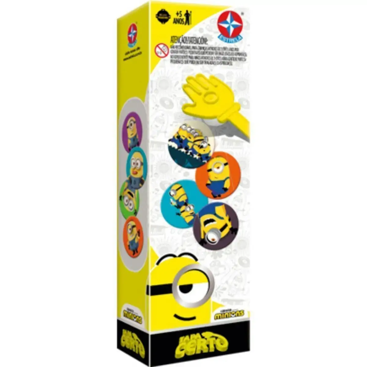 Jogo Tapa Certo Minions 2 ESTRELA