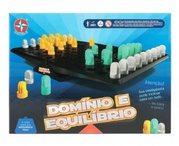 Jogo - Domínio E Equilíbrio - Número de Jogadores 2 - Estrela