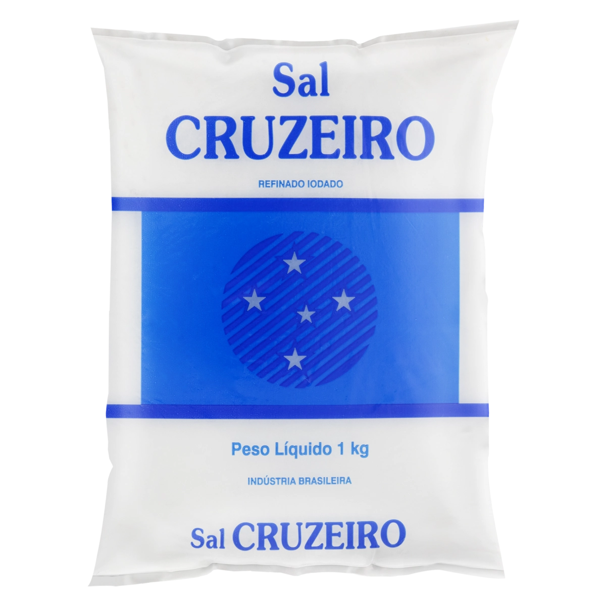 Sal Refinado Cruzeiro Pacote 1kg