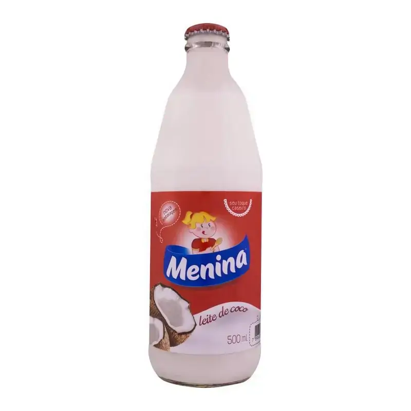 Leite De Coco Menina Vidro 500ml