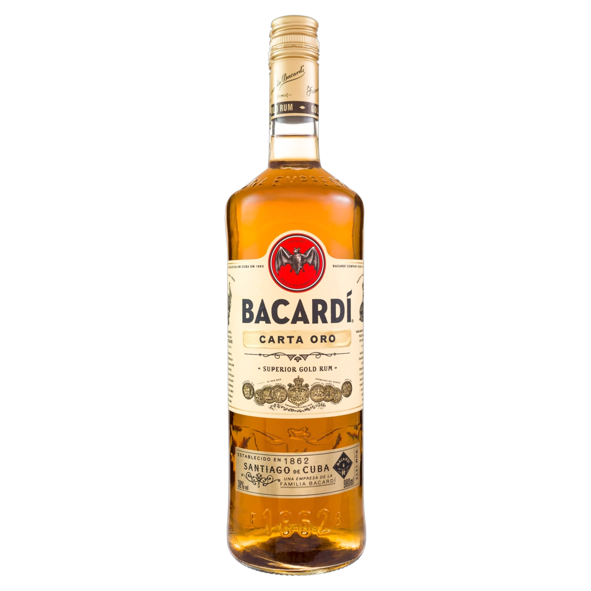 Rum Bacardi Carta Oro