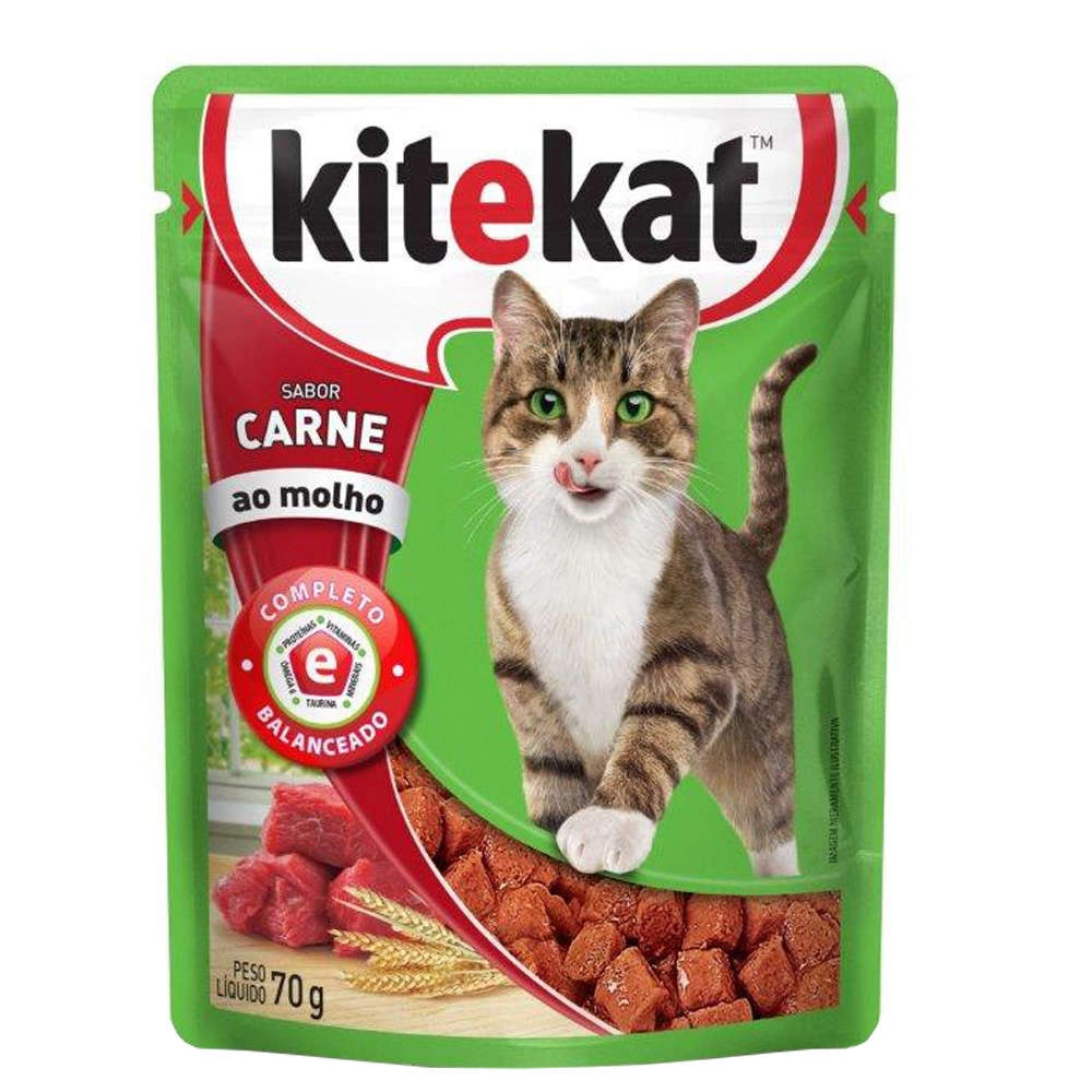 Racao Kitekat Carne