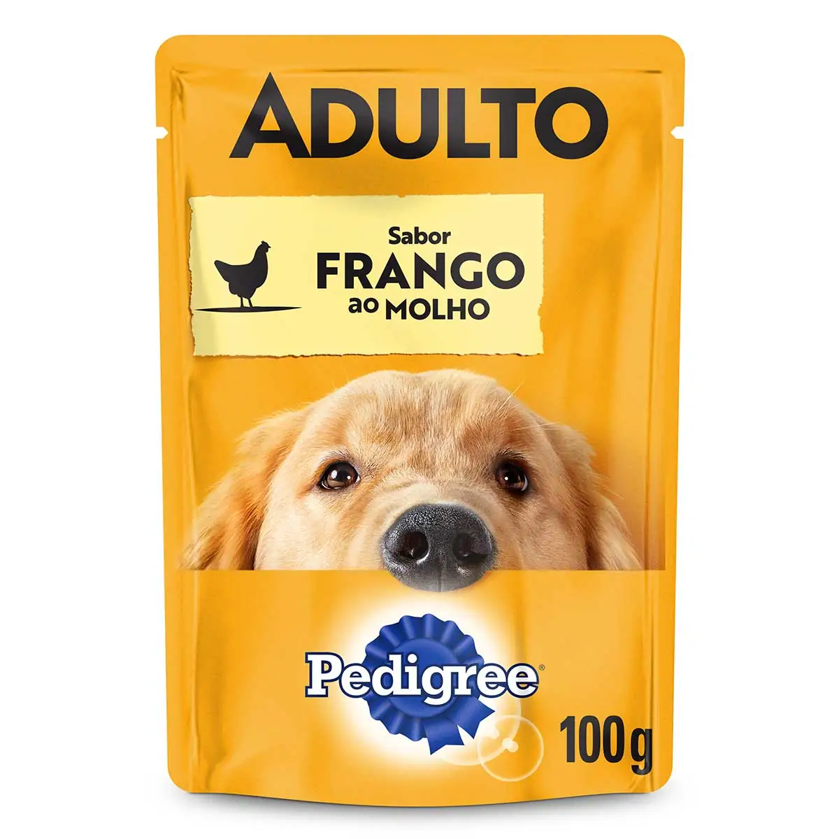 Ração Úmida Pedigree Adulto Frango ao Molho 100g 100g