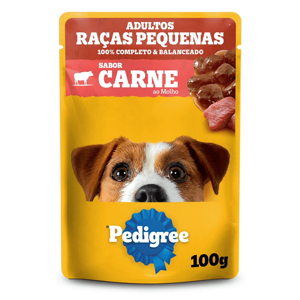 Alim Caes Pedigree Carne Sache 100g