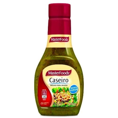 Molho Para Salada Caseiro Masterfoods Squeeze 234ml