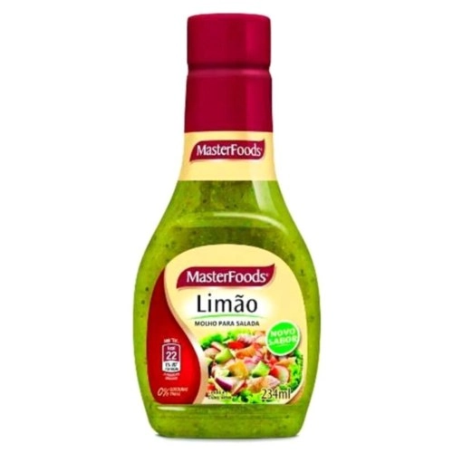 Molho Para Salada Limão Masterfoods Squeeze 234ml