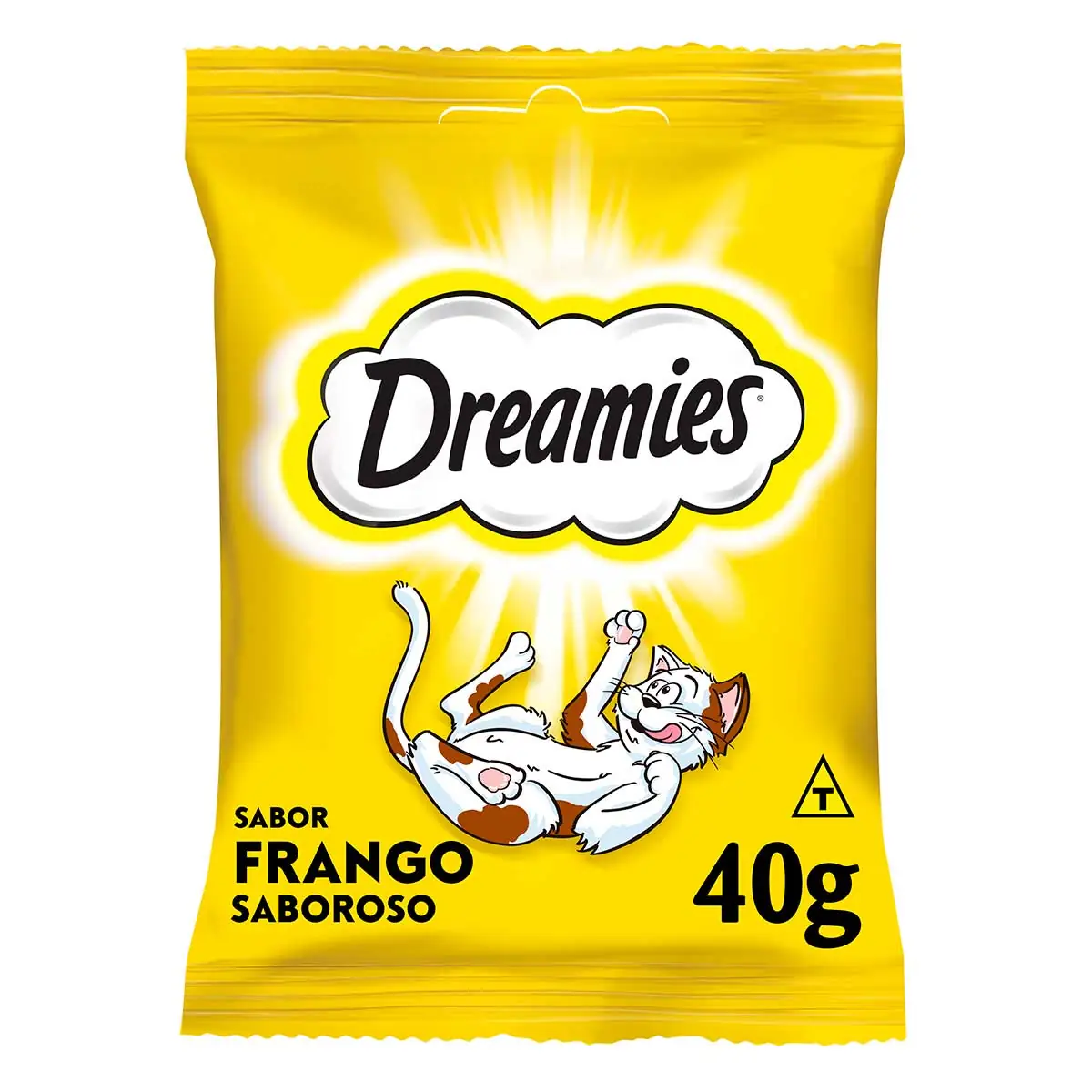 Petisco Dreamies Frango Para Gatos Adultos 40g