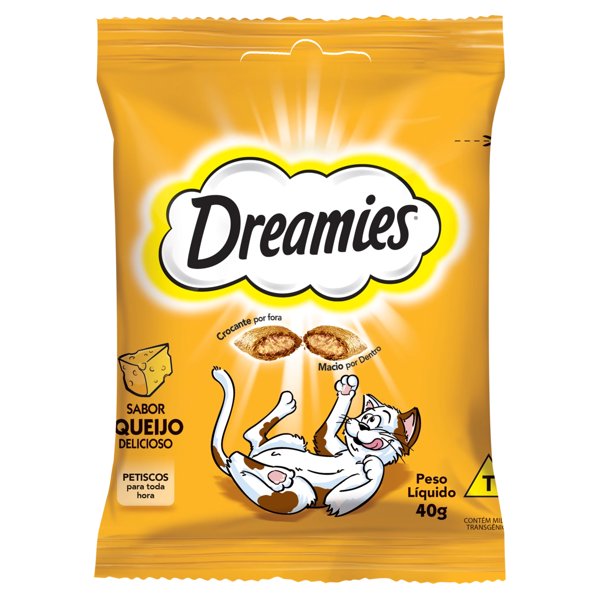 Petisco Whiskas Dreamies Queijo