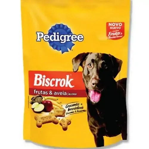 Racao Biscrock Frutas Pedigree