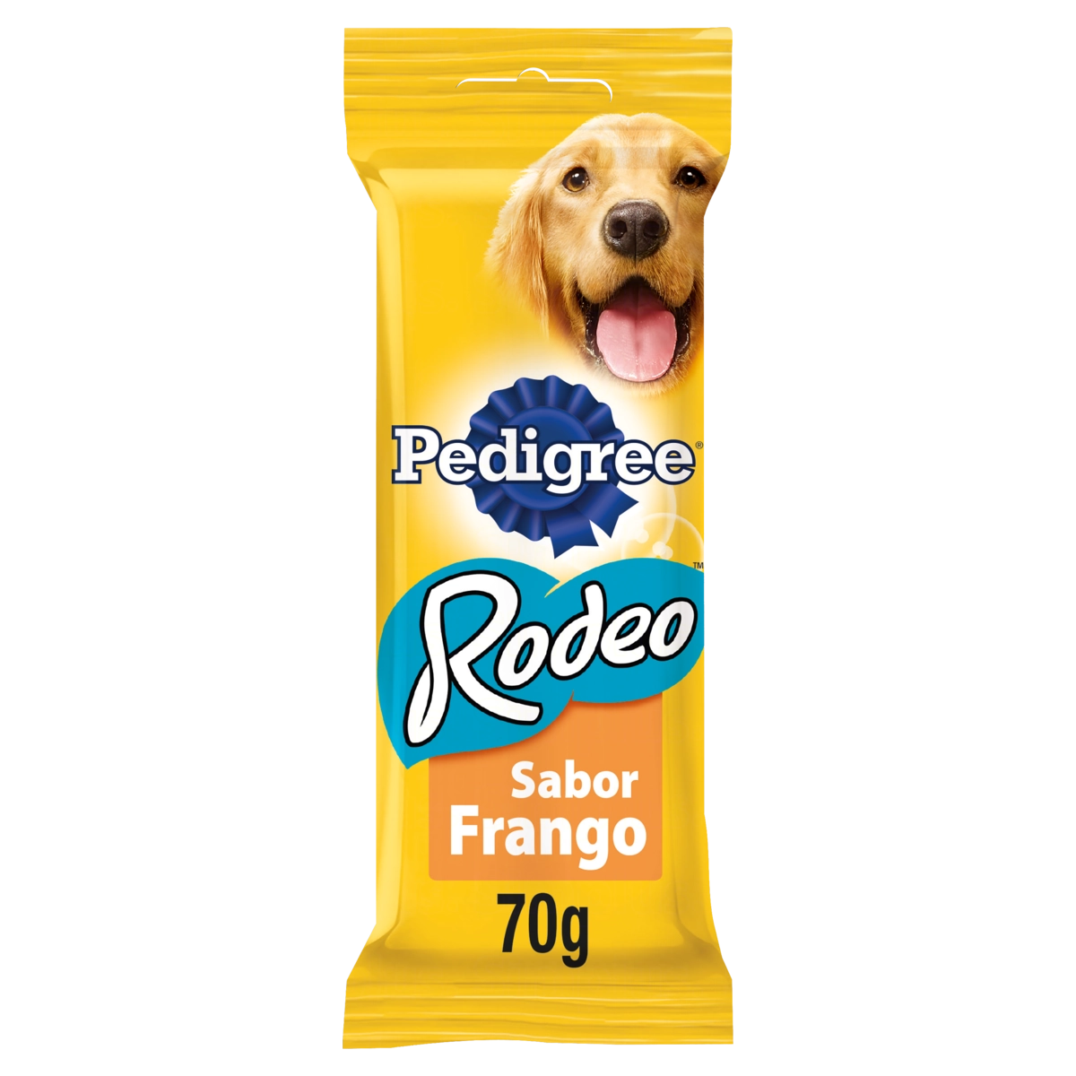 Petisco Para Cães Adultos Frango Pedigree Rodeo Pacote 70g 4 Unidades