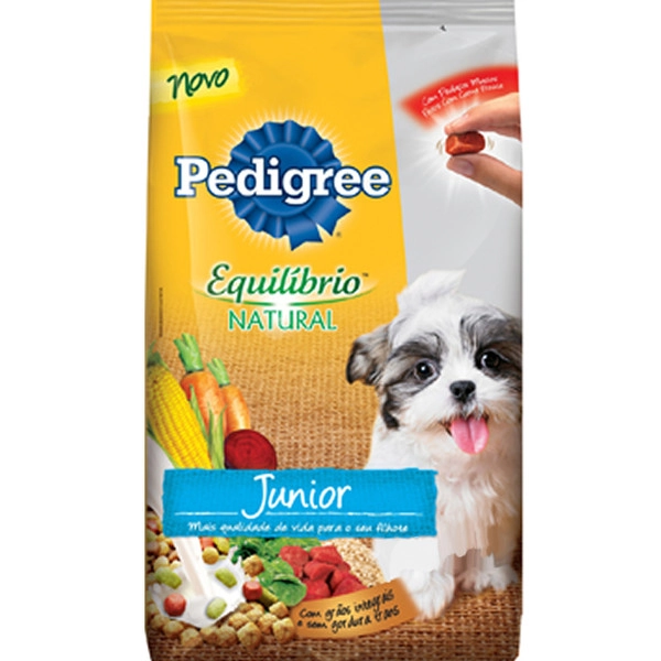 Pedigree Equilíbrio Natural Junior Pacote 10,1 Kg