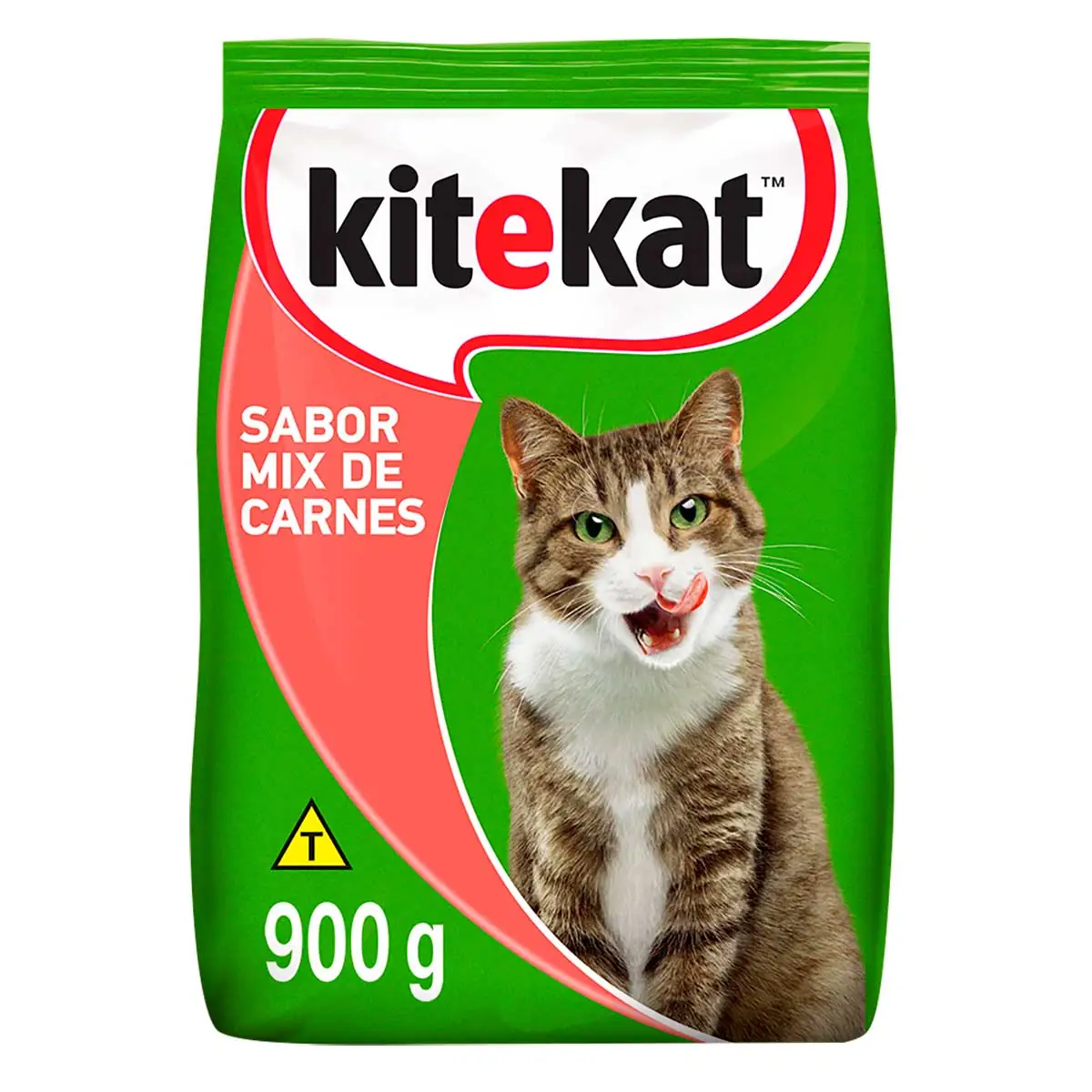 Ração KiteKat Mix de Carnes para Gatos Adultos 900g