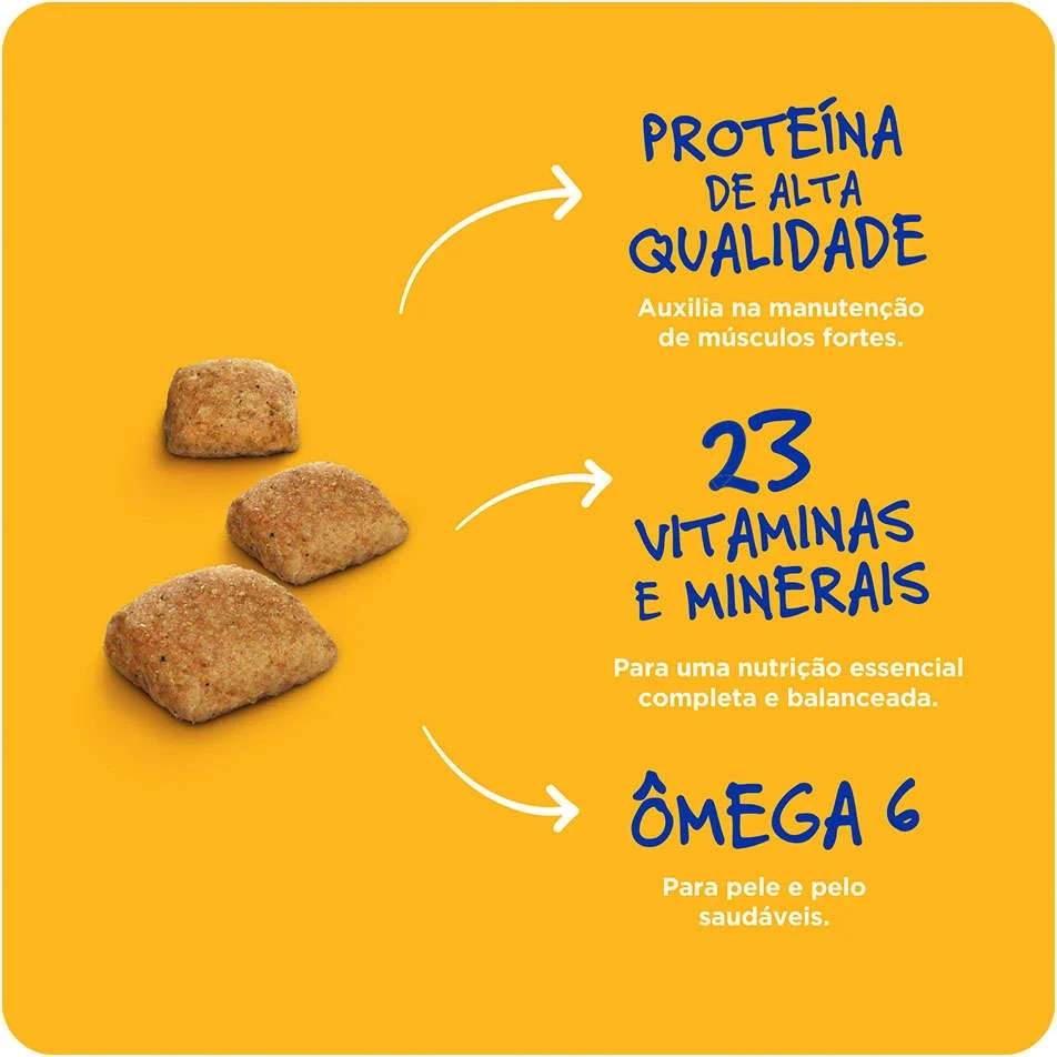 Ração Pedigree Nutrição Essencial Carne para Cães Adultos 15kg