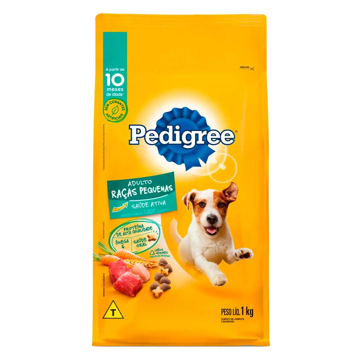 Ração para Cães Adultos Raças Pequenas Pedigree 1kg