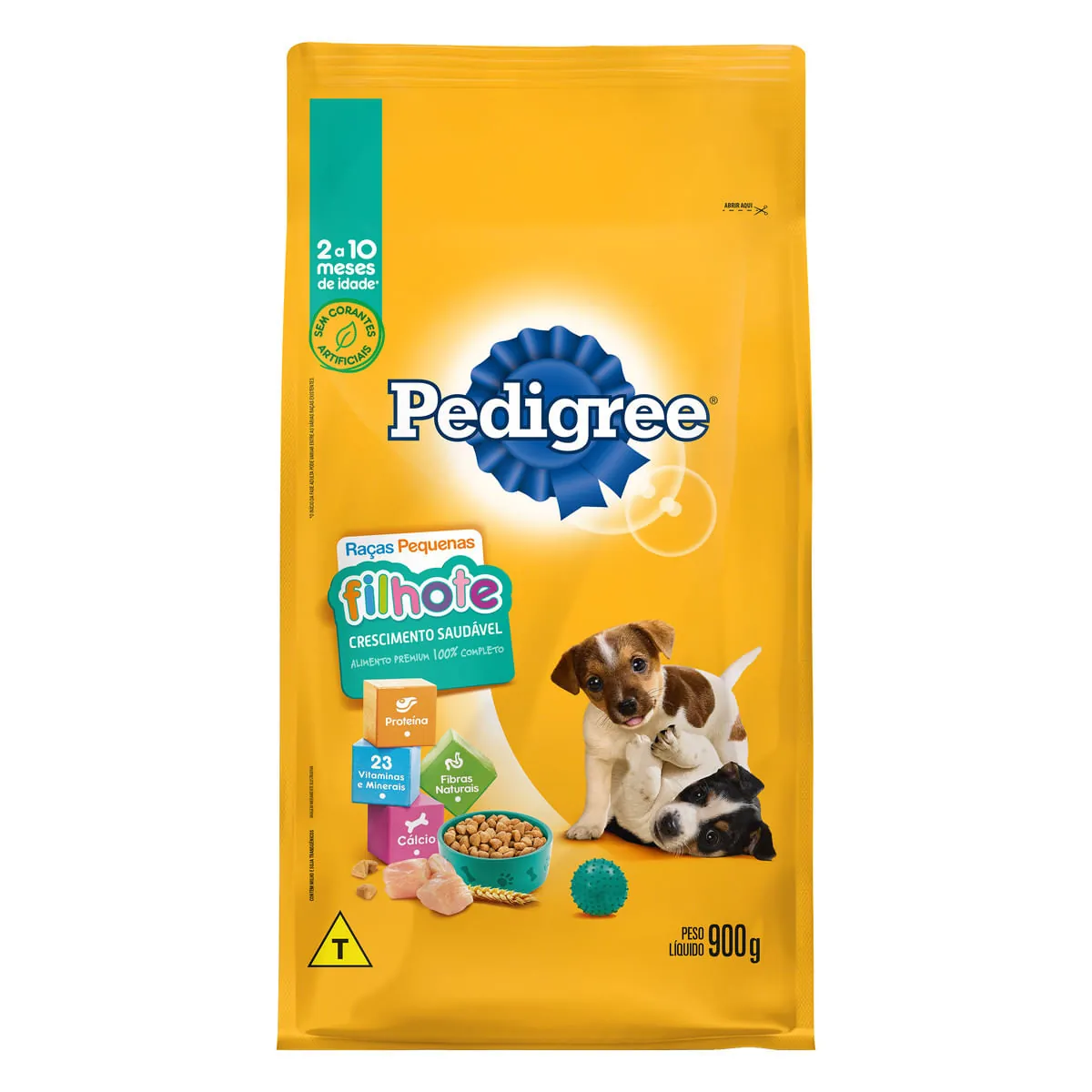Ração Pedigree para Cães Filhotes Raças Pequenas 900g