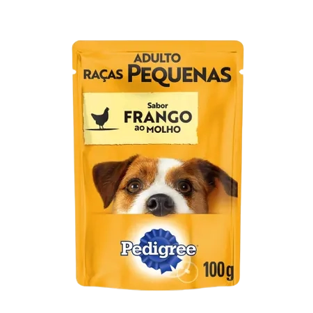 Pedigree Junior Frango Ao Molho Sachê 0,1 Kg