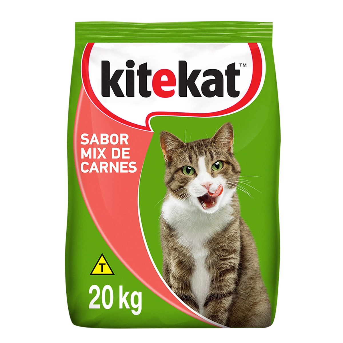 Alimento Para Gatos Adultos Mix De Carnes Kitekat Pacote 20kg