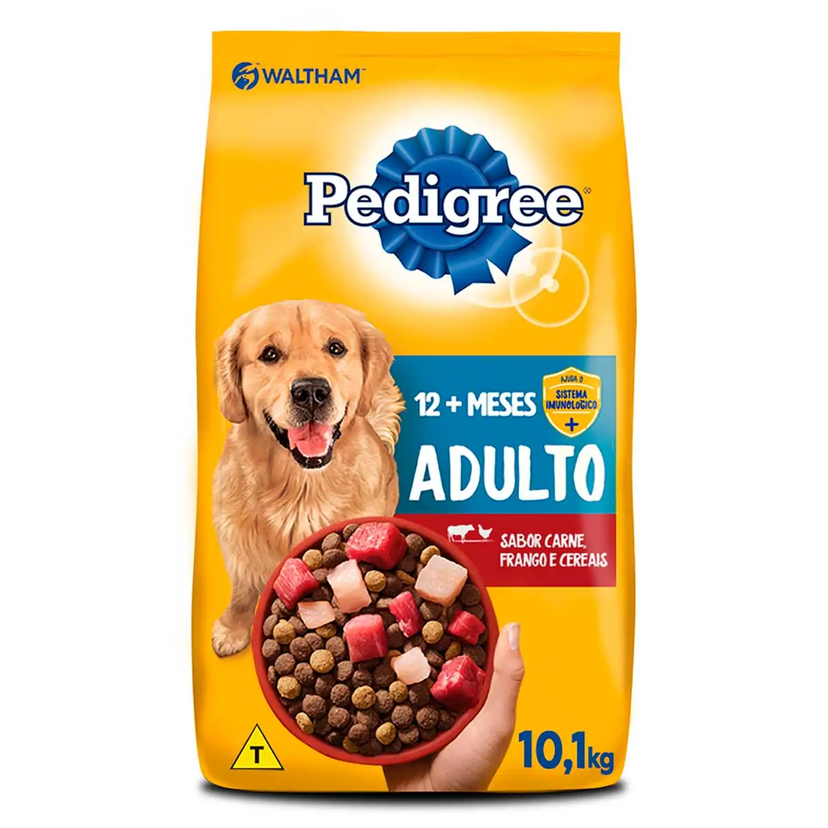 Ração para Cachorro Adulto Pedigree Carne Frango e Cereal 10,1Kg