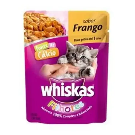 Racao Gatos Whiskas Frango
