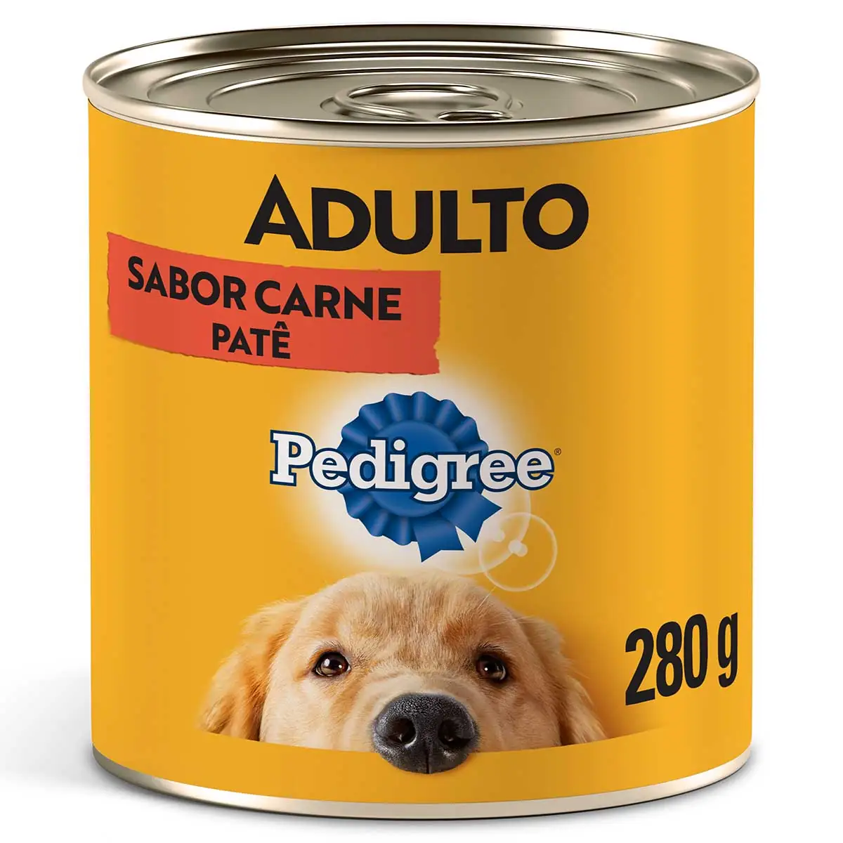 Patê para Cães Adultos Carne Pedigree Lata 280g
