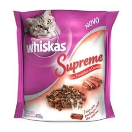 Whiskas Pacote Supreme Carne Adultos
