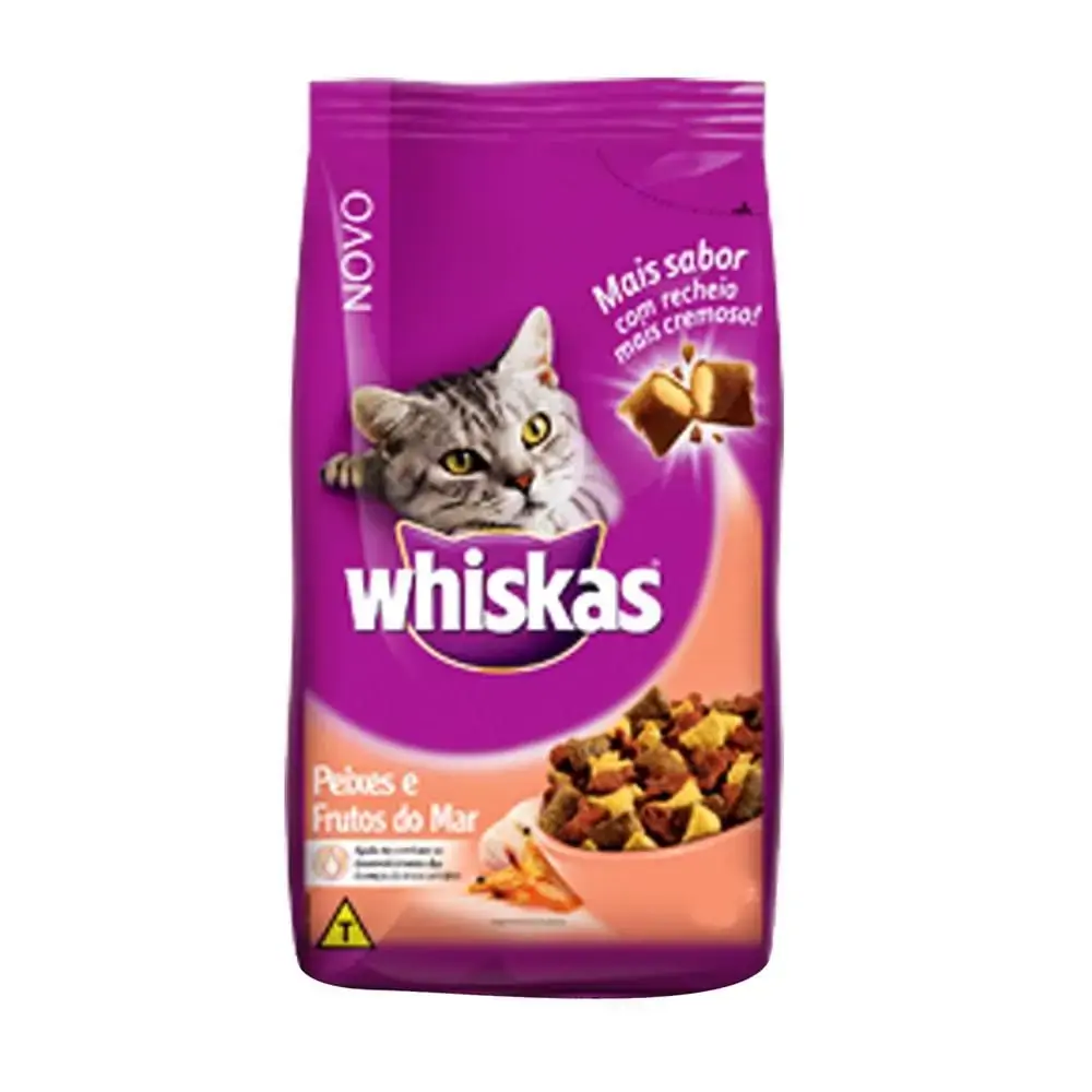 Racao Whiskas Camarao/salmao