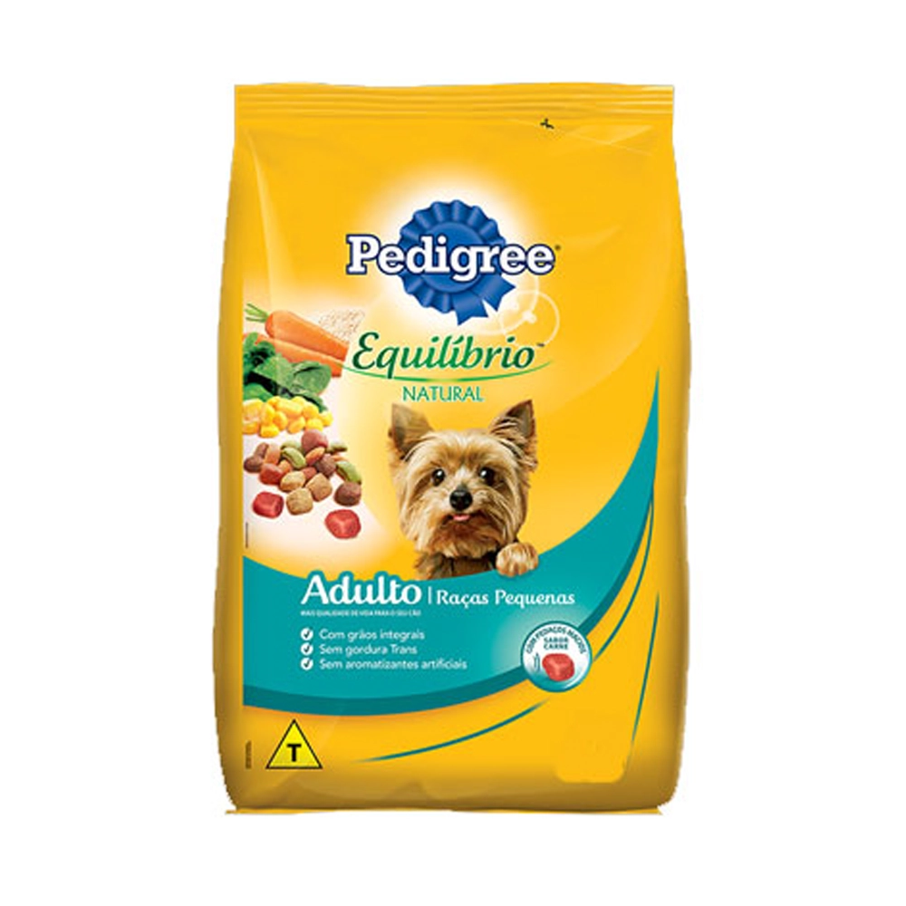 Ração Pedigree Cães Adulto Pequenas Equilíbrio Natural 15 kg