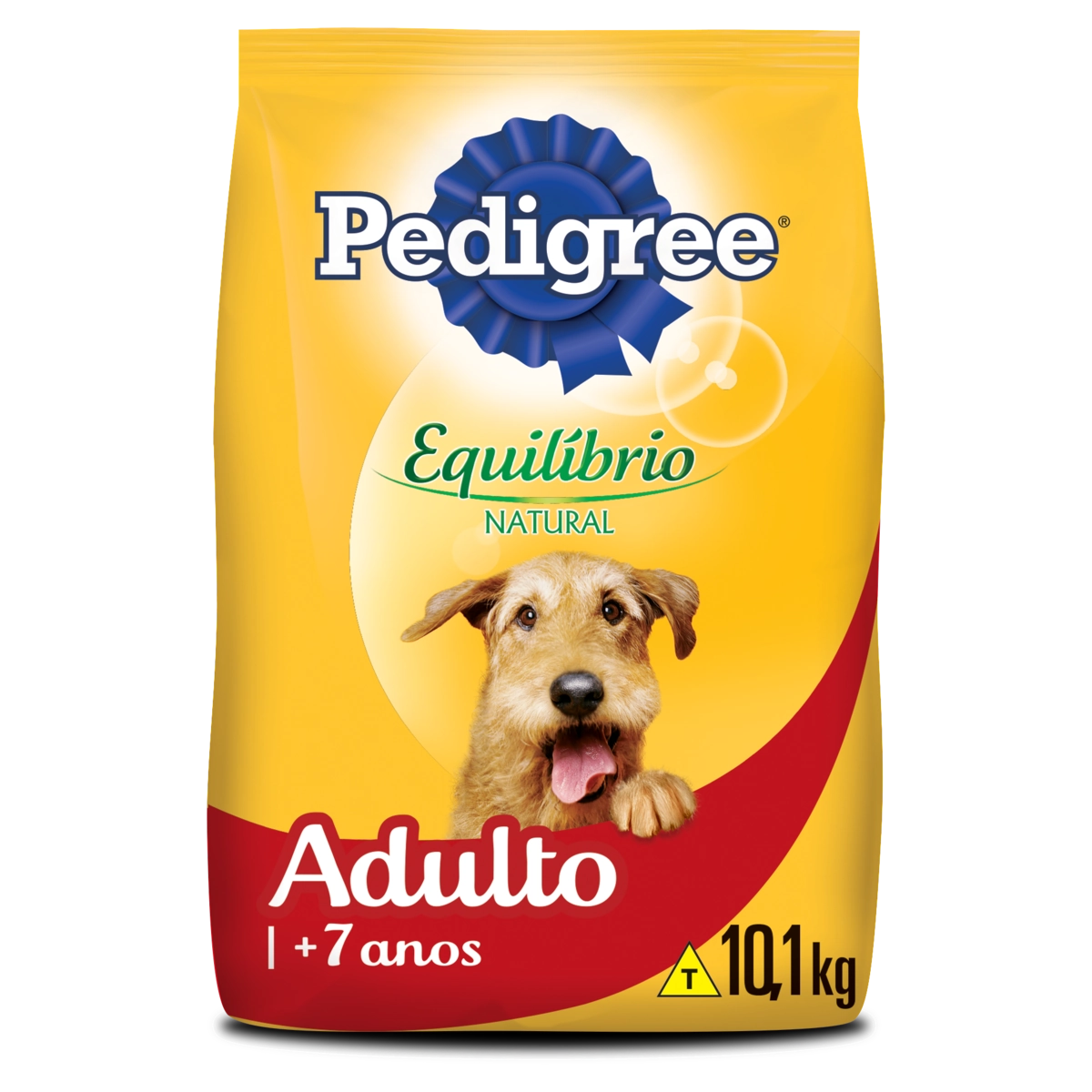 Alimento Para Cães Adultos Raças Médias E Grandes Frango Pedigree Equilíbrio Natural Pacote 10,1kg