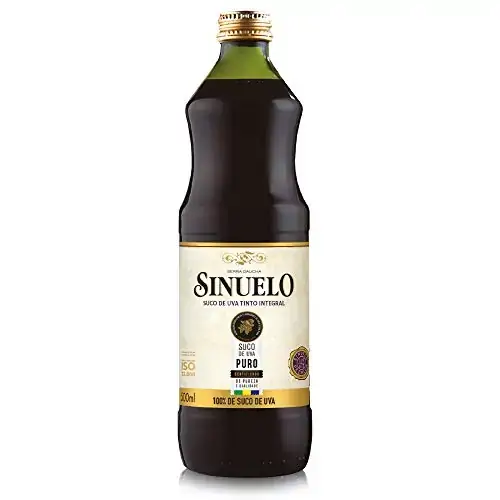 Suco Integral Tinto De Uva Casa De Bento 1 Litro