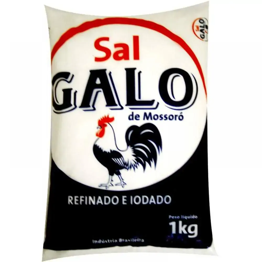 Sal Refinado Galo De Mossoro 1kg
