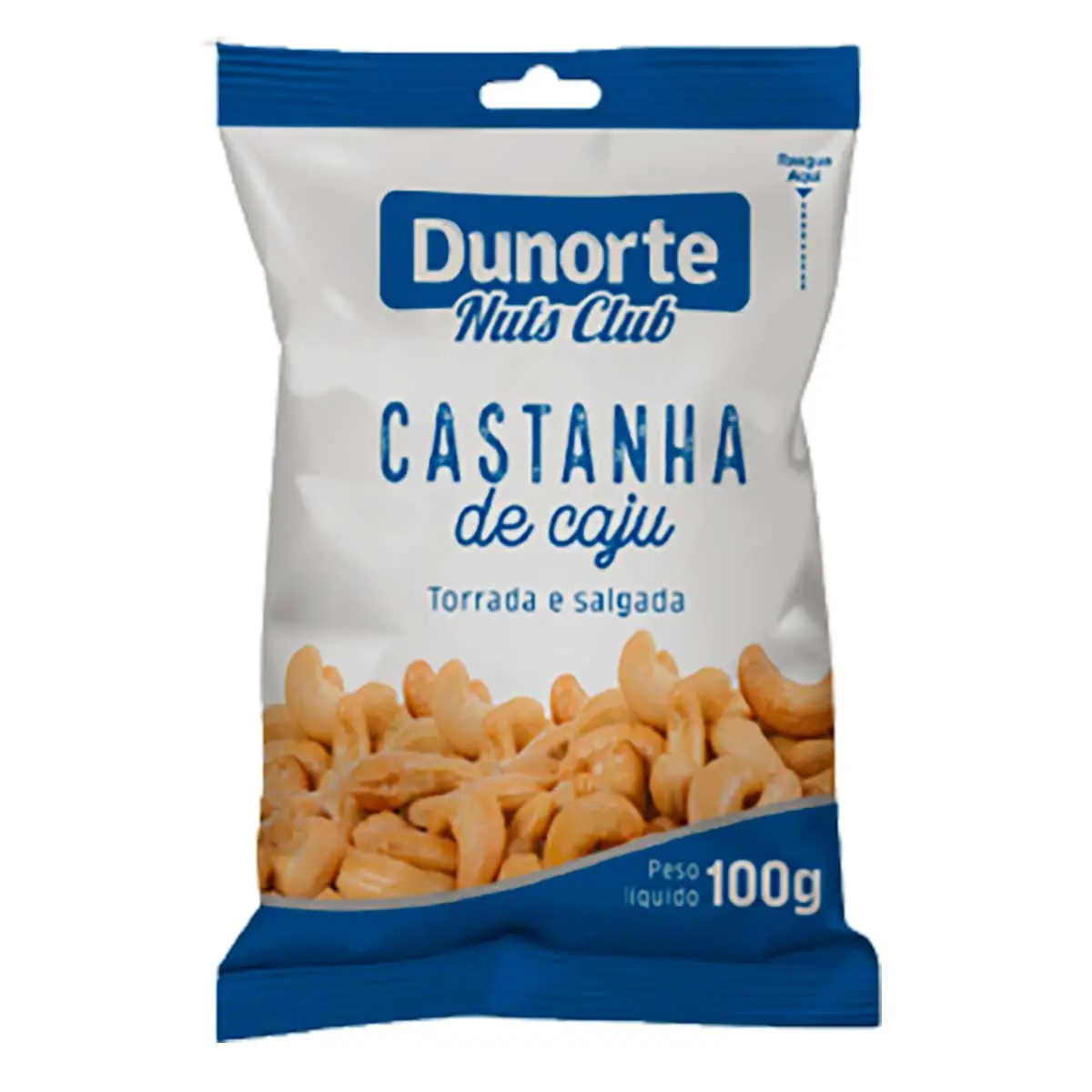 Salgadinho a Base de Castanha de Caju Dunorte Nuts Club 100g