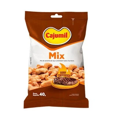 Castanha De Caju Churrasco 40g Cajumil