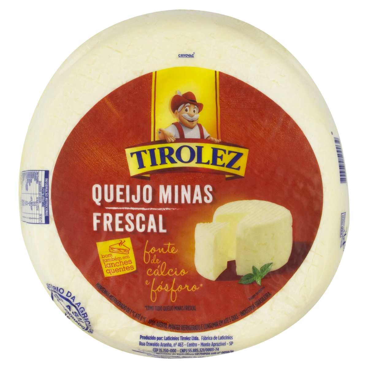 Queijo Minas Frescal Tirolez
