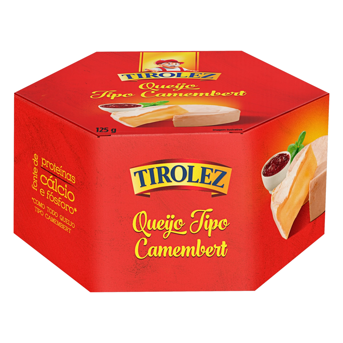 Queijo Camembert Tirolez 125g